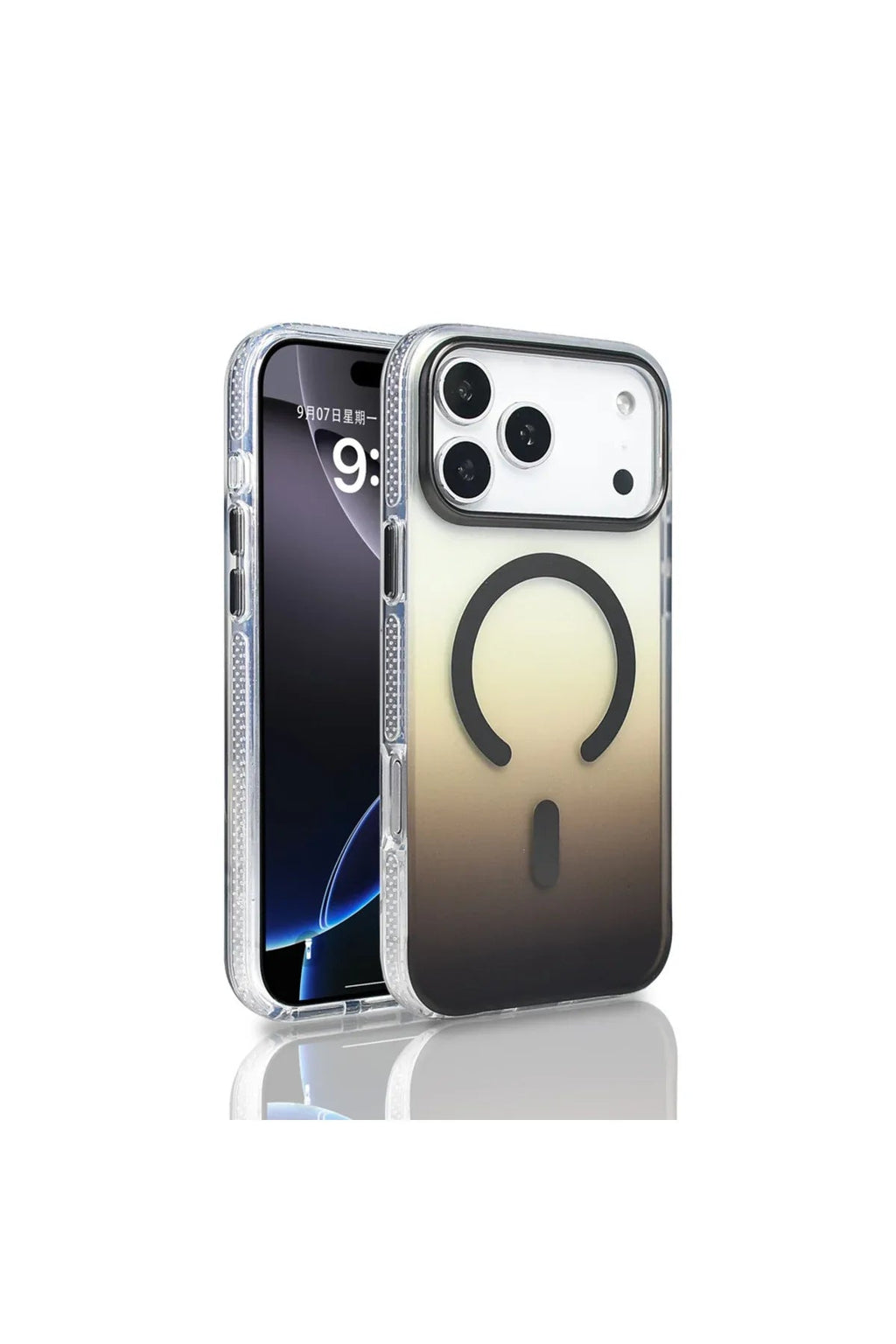 iPhone 17 Pro Max Case Msafe Charging Rainbow Taurus Cover