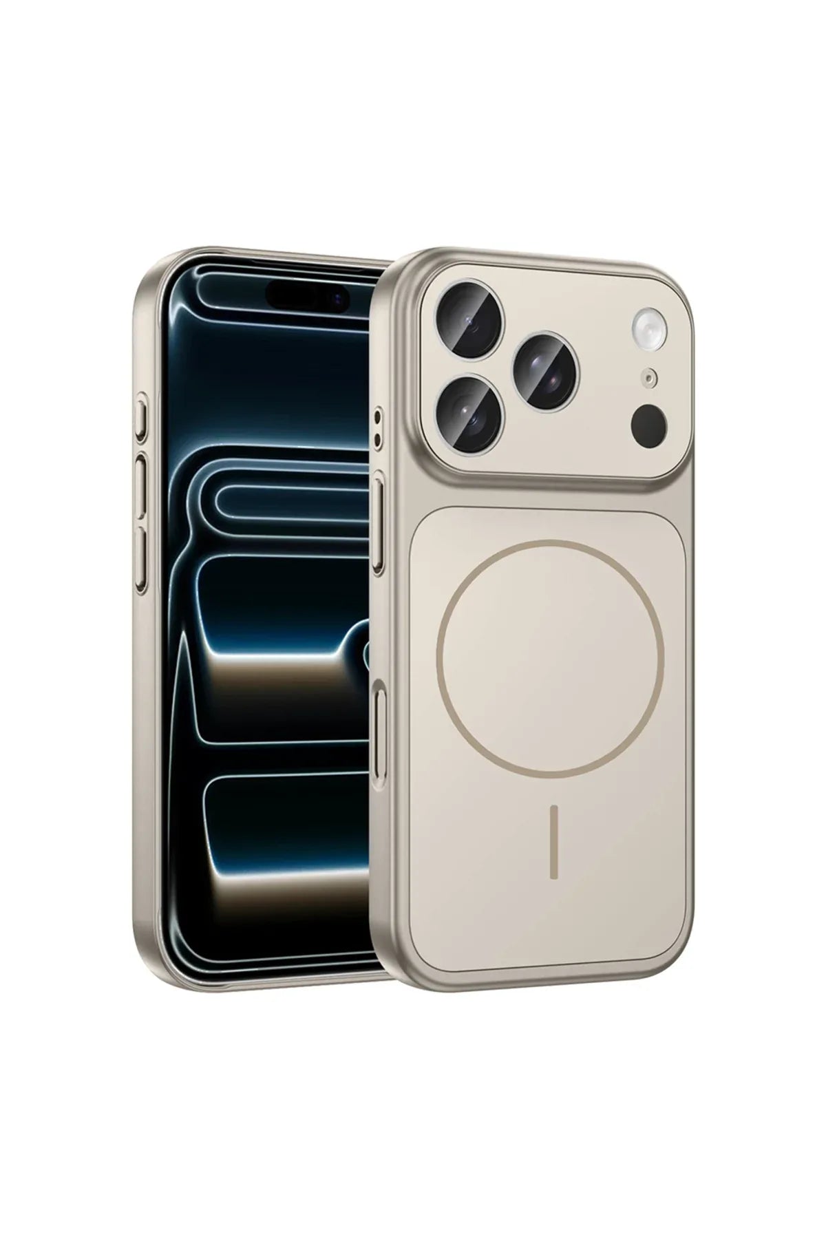 iPhone 17 Pro Max Case with Magnetic Charging Full Camera Protection