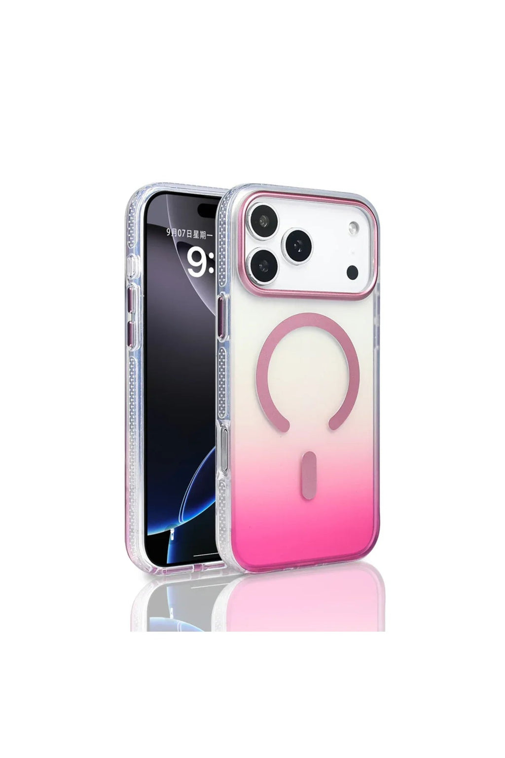 iPhone 17 Pro Max Case Msafe Charging Rainbow Taurus Cover