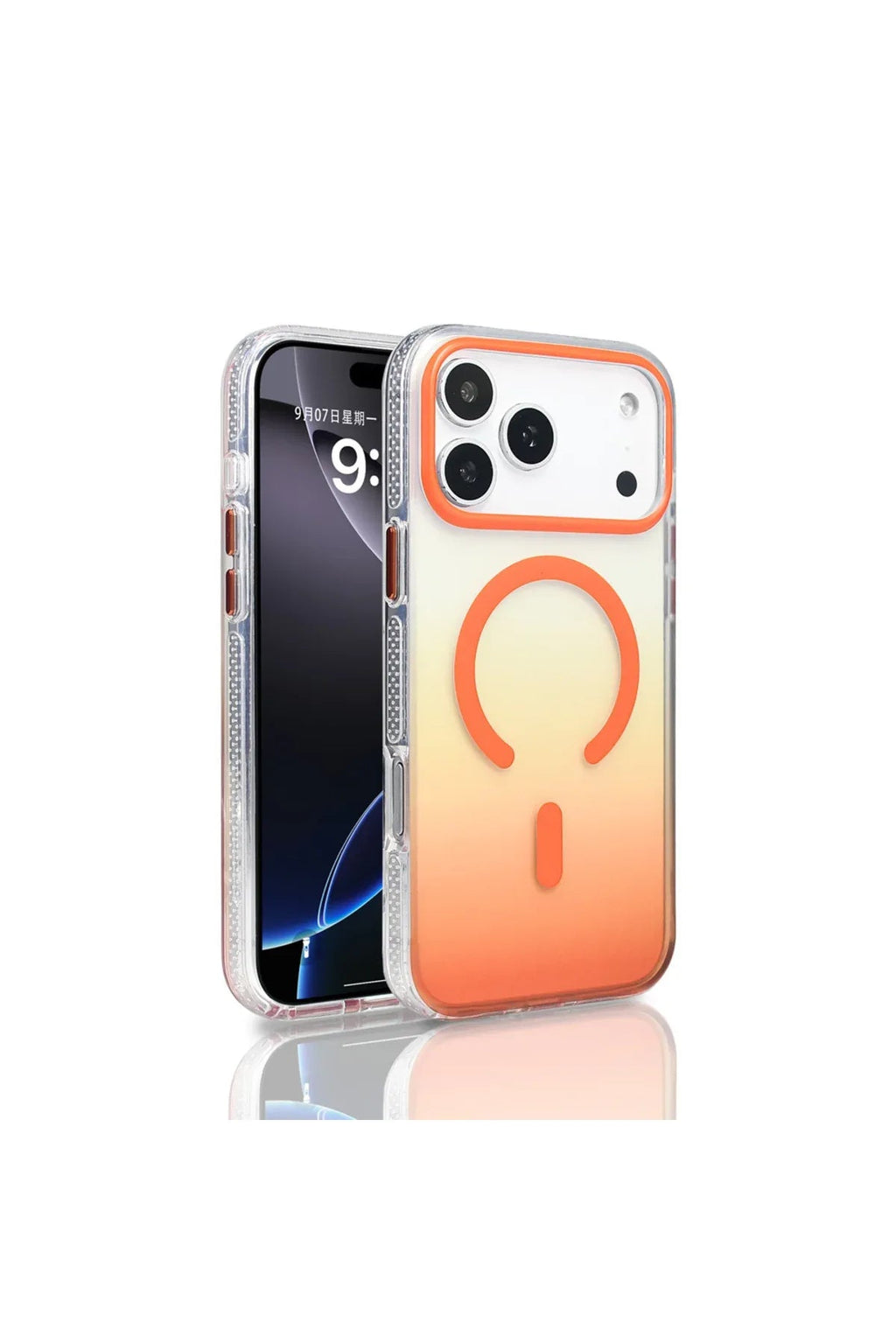 iPhone 17 Pro Max Case Msafe Charging Rainbow Taurus Cover